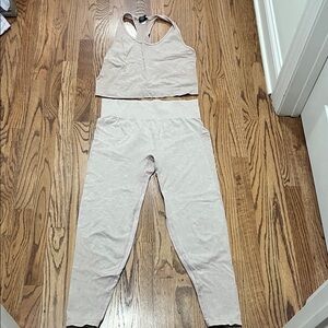 VS Pink Vintage Wash Pants & Tank Top Set